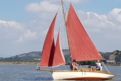 Part of Arnside in background